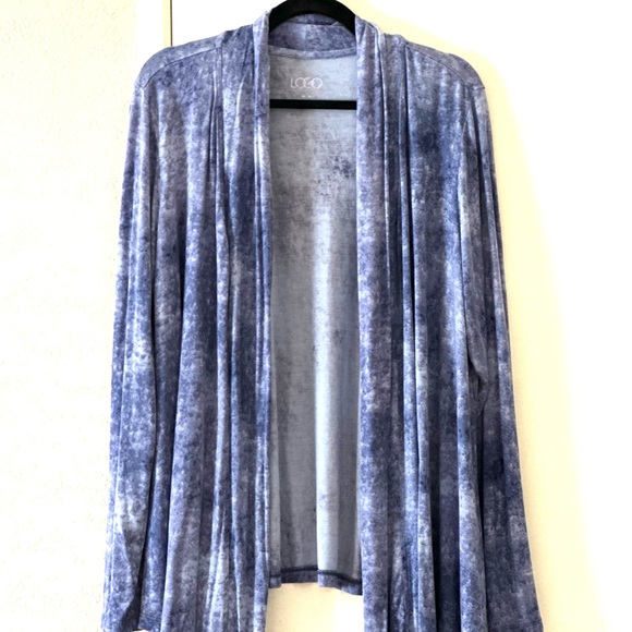 Logo LoungeOpen Front Cardigan - Picture 1 of 10